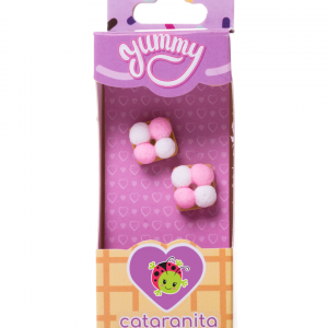 Marshmallow Cookie Earrings